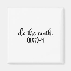 Imán Regalos De Fin De Año Para Maestros Witty Math Sle