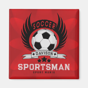 Imán Regalos de fútbol personalizados