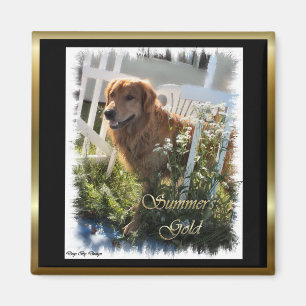 Imán Regalos de Golden Retriever
