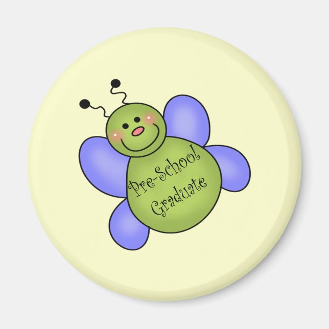 Imán Regalos de graduación preescolar (Frente)