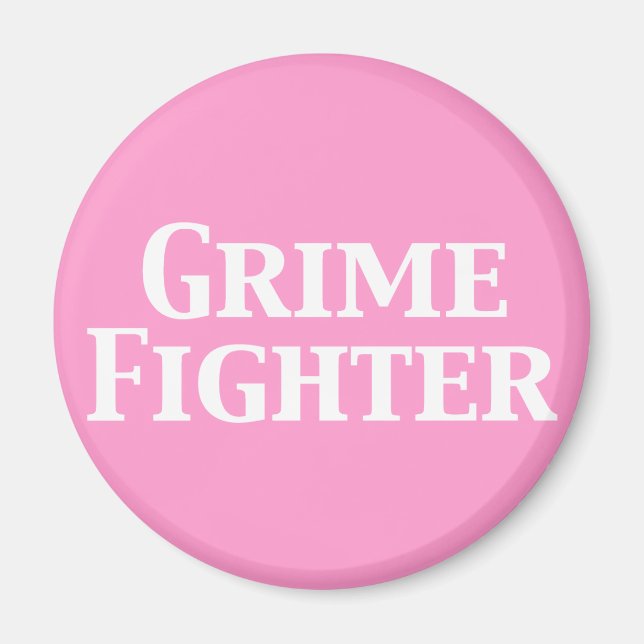 Imán Regalos de Grime Fighter (Frente)