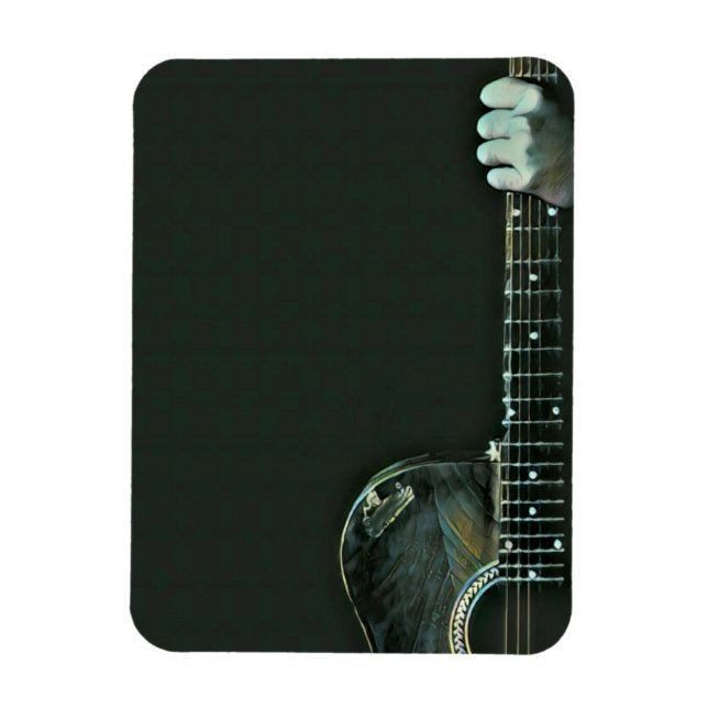Imán Regalos de guitarrista de Bass (Vertical)