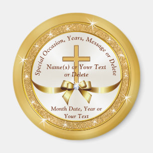 Imán Regalos de iglesia personalizados para cualquier o