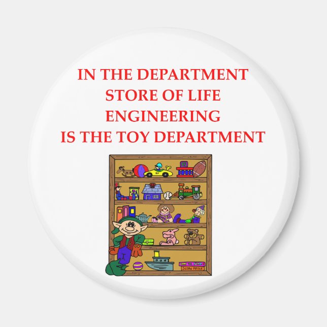 Imán regalos de INGENIERÍA (Frente)