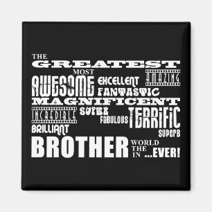 Imán Regalos de la diversión para los hermanos: Brothe