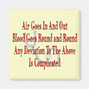 Imán Regalos de la enfermera/del terapeuta respiratorio