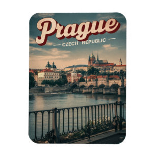 Imán regalos de la república checa de praga de viaje vi