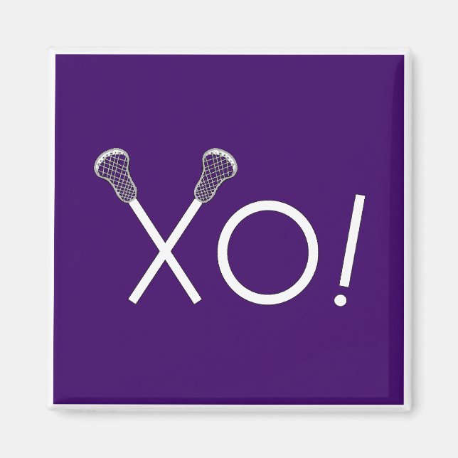 Imán Regalos de Lacrosse Team (Frente)