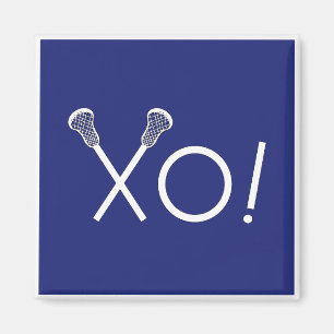 Imán Regalos de Lacrosse Team