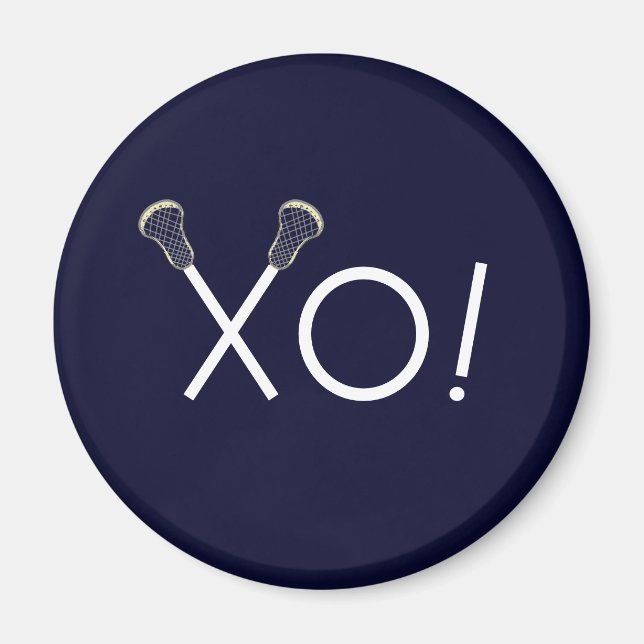 Imán Regalos de Lacrosse Team (Frente)