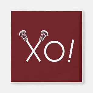 Imán Regalos de Lacrosse Team