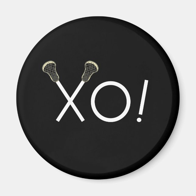 Imán Regalos de Lacrosse Team (Frente)