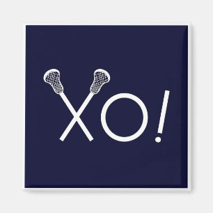 Imán Regalos de Lacrosse Team