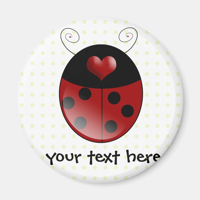 Imán Regalos de Ladybug (Frente)