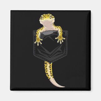 Imán Regalos de Lagarto de Mascota Lagarto Geco Leopard