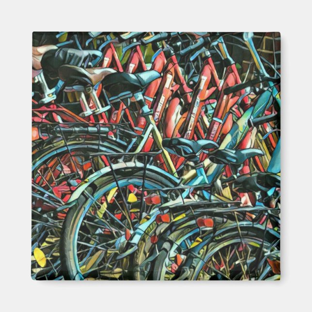 Imán Regalos de lujo para ciclistas (Frente)