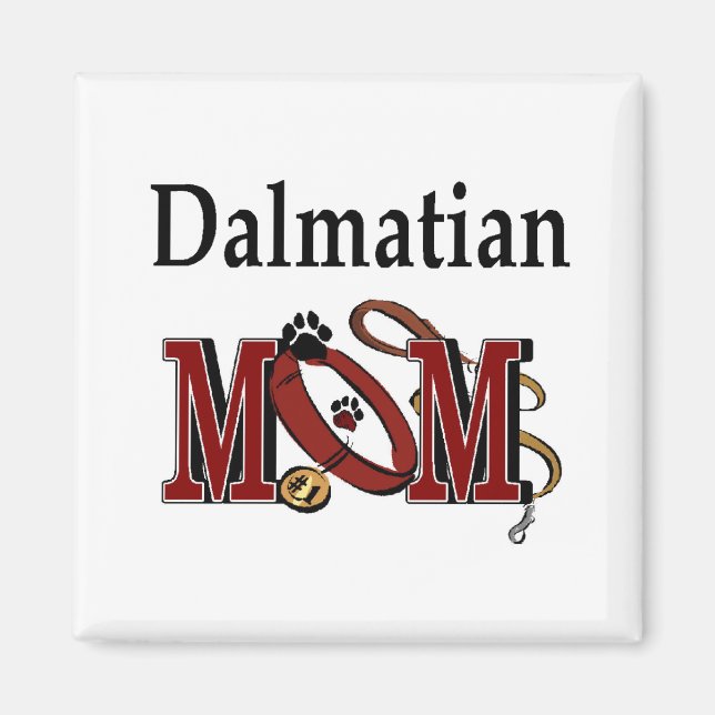Imán Regalos de Mamá Dalamatiana (Frente)