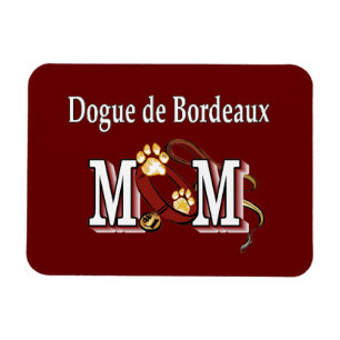 Imán Regalos de mamá de Dogue de Bordeaux
