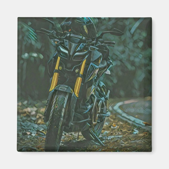 Imán Regalos de motociclismo (Frente)