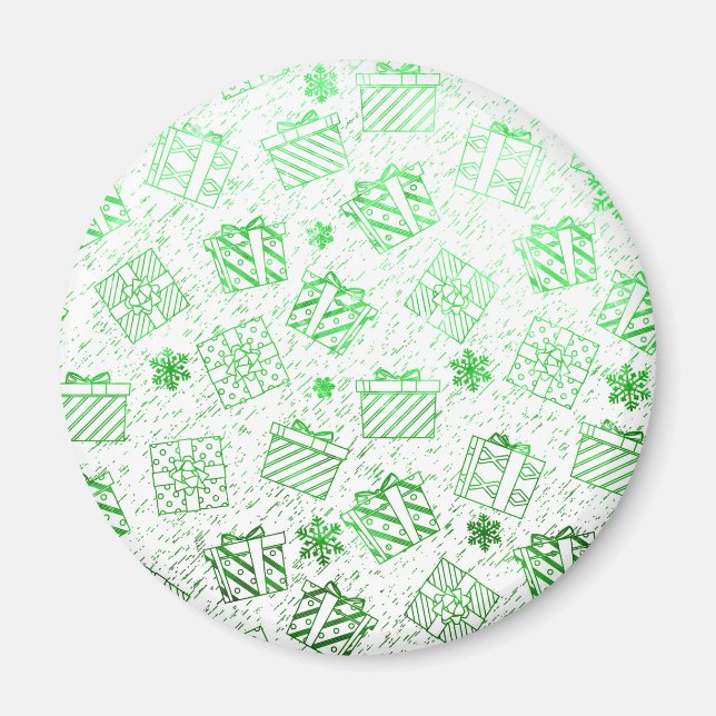 Imán Regalos de Navidad 7 (Frente)