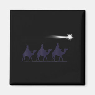 Imán Regalos de Navidad Cristianos Natividad Hombres Sa