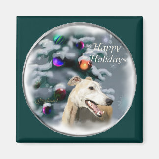 Imán Regalos de Navidades de Greyhound
