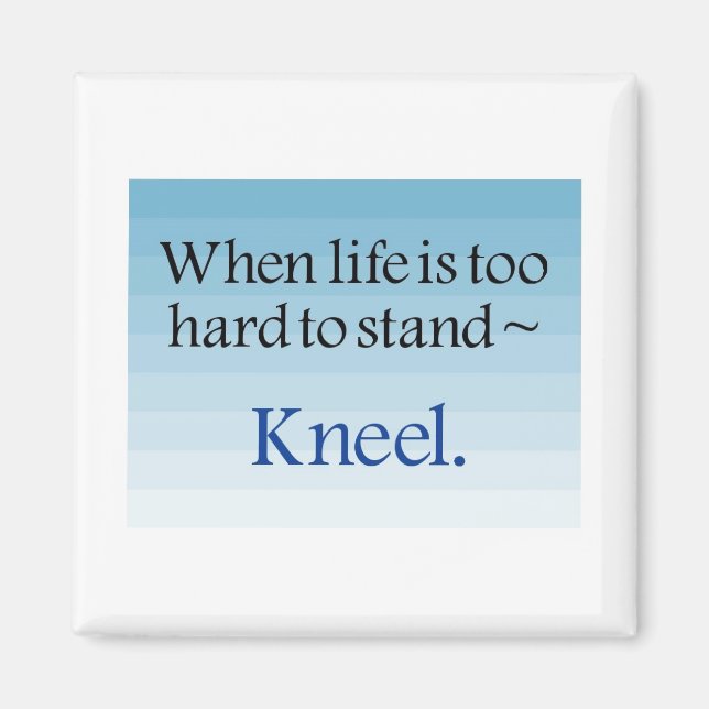 Imán regalos de oración (Frente)