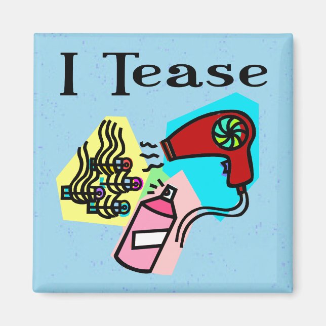 Imán Regalos de peluquería (Frente)