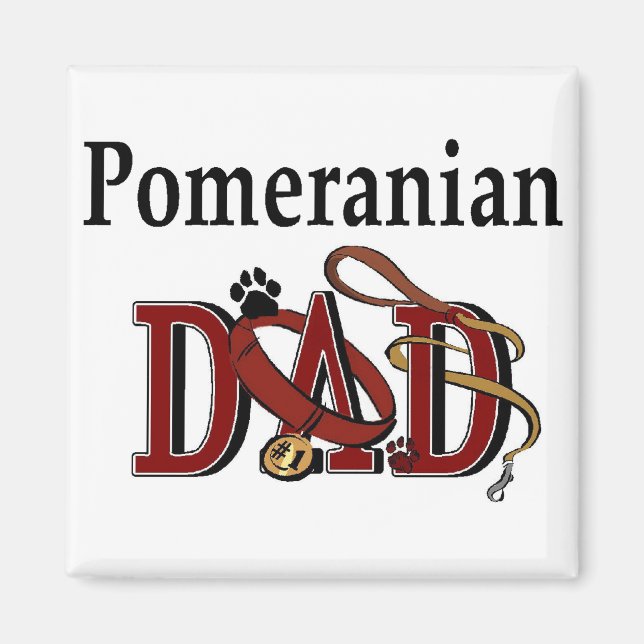 Imán Regalos de Pomerania (Frente)