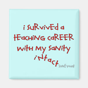 Imán Regalos de profesores retirados, declaraciones div