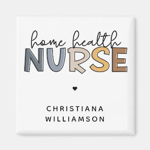 Imán Regalos de reconocimiento de enfermería en el hoga