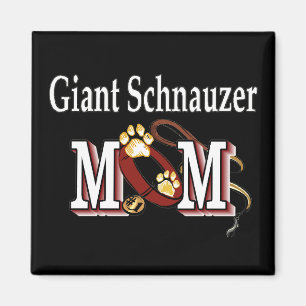 Imán Regalos de regalo de Schnauzer MOM