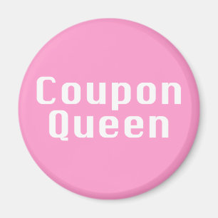 Imán Regalos de reina de cupones