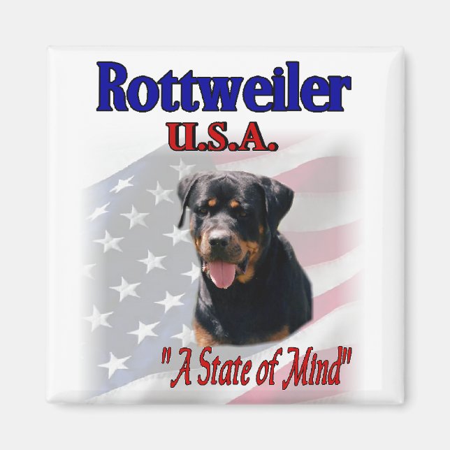Imán Regalos de Rottweiler Lovers (Frente)