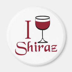Imán Regalos de Shiraz Wine Lover