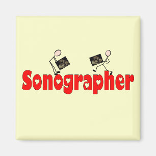 Imán Regalos de Sonographer