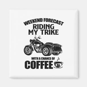 Imán Regalos de Trike   Palabras de motocicletas Triker