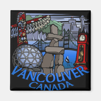Imán Regalos de Vancouver Magnet Souvenir Magnet Vancou