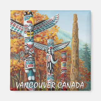 Imán Regalos de Vancouver Magnet Souvenir Vancouver