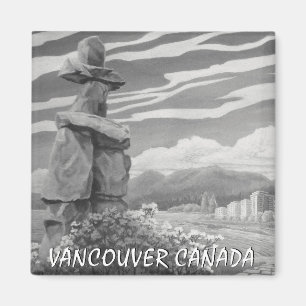 Imán Regalos de Vancouver Magnet Souvenir Vancouver