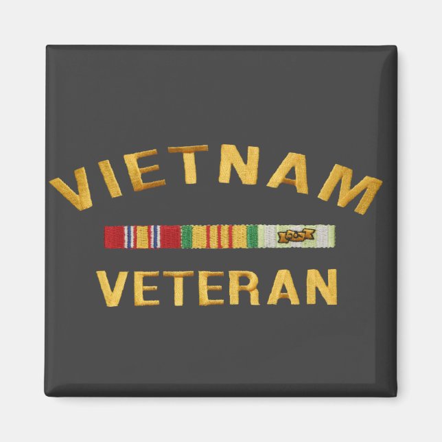 Imán Regalos de veteranos de Vietnam (Frente)