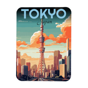 Imán Regalos del distrito de Tokyo Tower Shiba-koen Min
