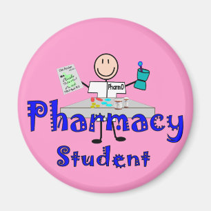 Imán Regalos del estudiante de la farmacia
