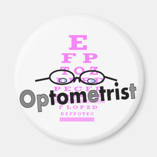 Imán Regalos del optometrista, lentes y diseño de