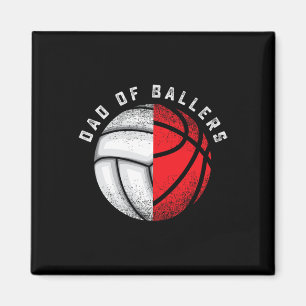 Imán Regalos divertidos de baloncesto de voleibol para