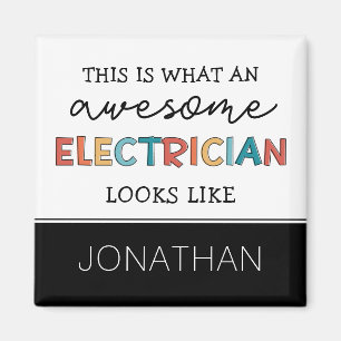Imán Regalos divertidos de los electrodistas personaliz