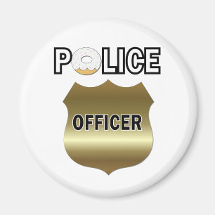 Imán Regalos divertidos de oficiales de policía
