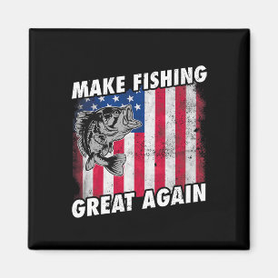 Imán Regalos divertidos de pesca de Trump