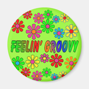 Imán Regalos "Feelin' Groovy" de los años 70