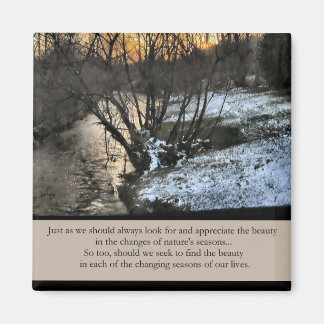 Imán Regalos inspiradores: Temporadas de nuestras vidas